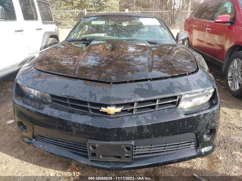 2015 CHEVROLET CAMARO 1LT - 2G1FD3D3XF9247859