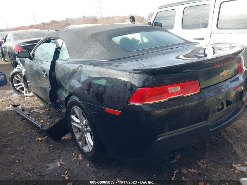 2015 CHEVROLET CAMARO 1LT - 2G1FD3D3XF9247859