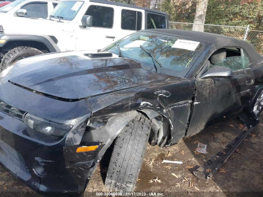 2015 CHEVROLET CAMARO 1LT - 2G1FD3D3XF9247859