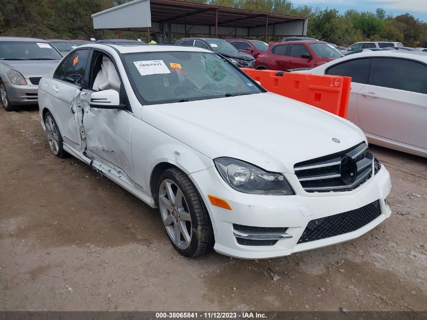 2014 MERCEDES-BENZ C 250 - WDDGF4HB9EA954683