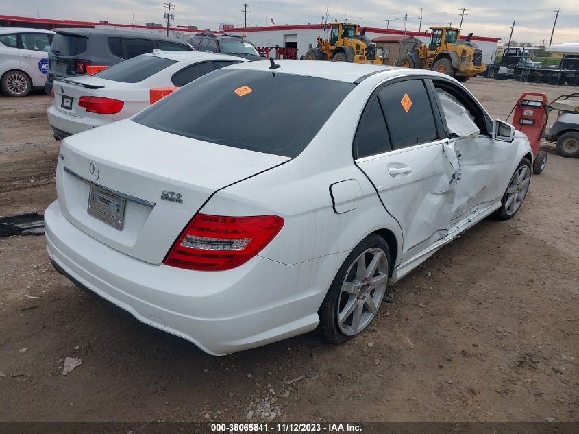 2014 MERCEDES-BENZ C 250 - WDDGF4HB9EA954683