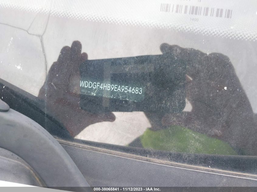 2014 MERCEDES-BENZ C 250 - WDDGF4HB9EA954683
