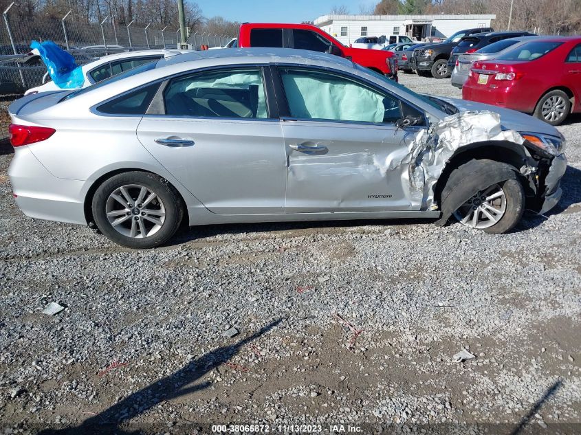 2017 HYUNDAI SONATA 2.4L - 5NPE24AF2HH536117