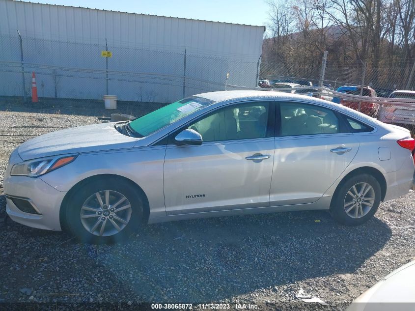 2017 HYUNDAI SONATA 2.4L - 5NPE24AF2HH536117