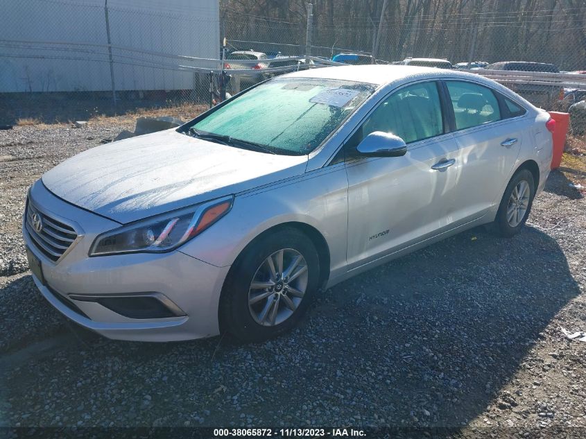 2017 HYUNDAI SONATA 2.4L - 5NPE24AF2HH536117