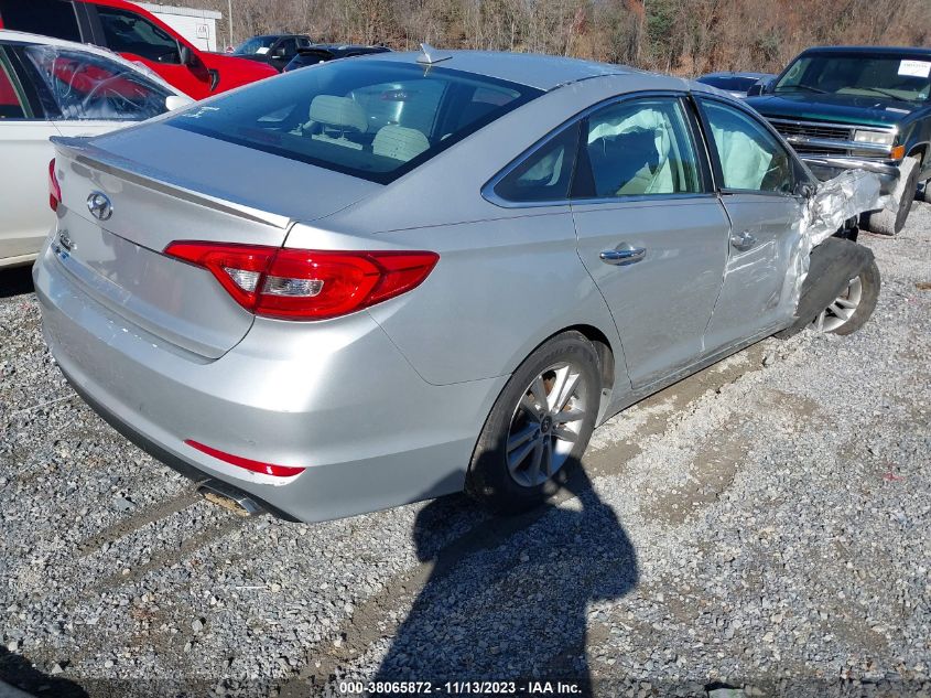 2017 HYUNDAI SONATA 2.4L - 5NPE24AF2HH536117