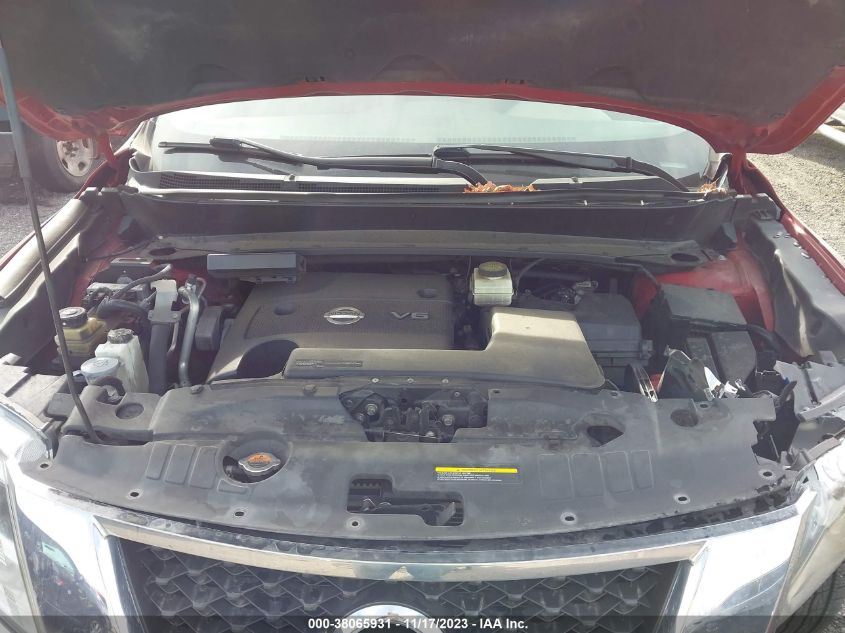 2014 NISSAN PATHFINDER SL - 5N1AR2MMXEC707854
