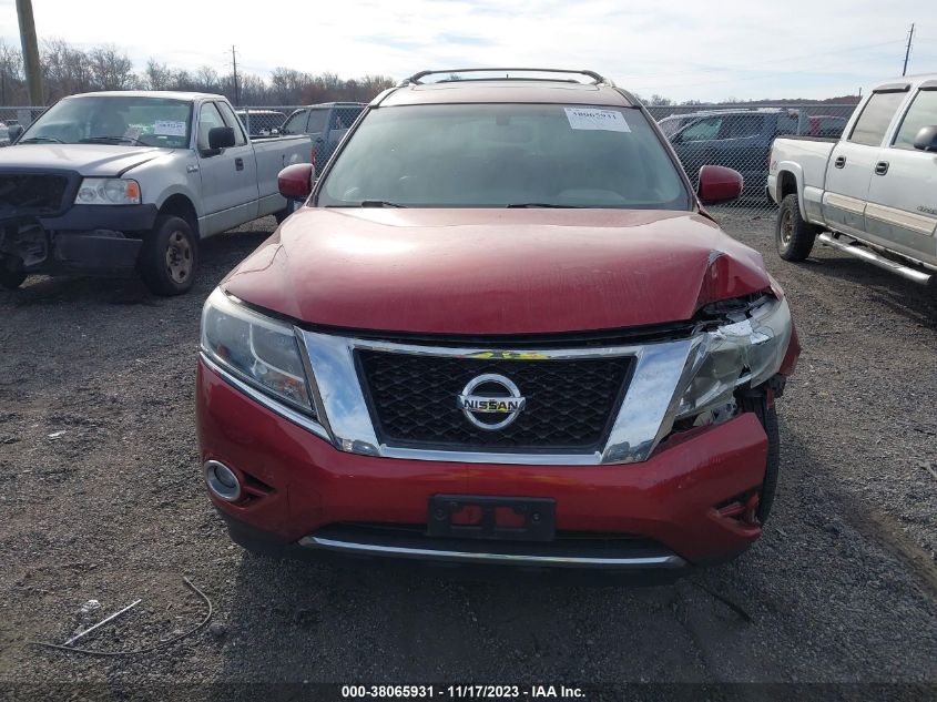 2014 NISSAN PATHFINDER SL - 5N1AR2MMXEC707854
