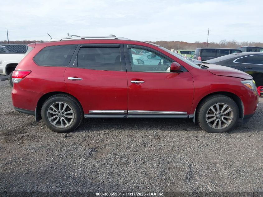 2014 NISSAN PATHFINDER SL - 5N1AR2MMXEC707854