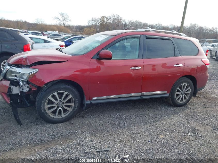 2014 NISSAN PATHFINDER SL - 5N1AR2MMXEC707854