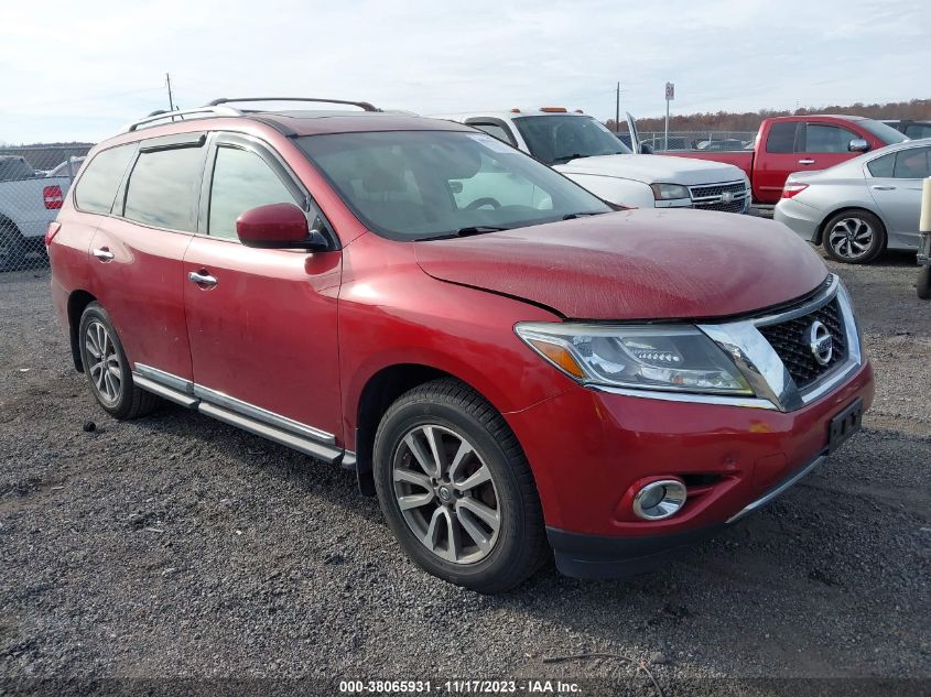 2014 NISSAN PATHFINDER SL - 5N1AR2MMXEC707854