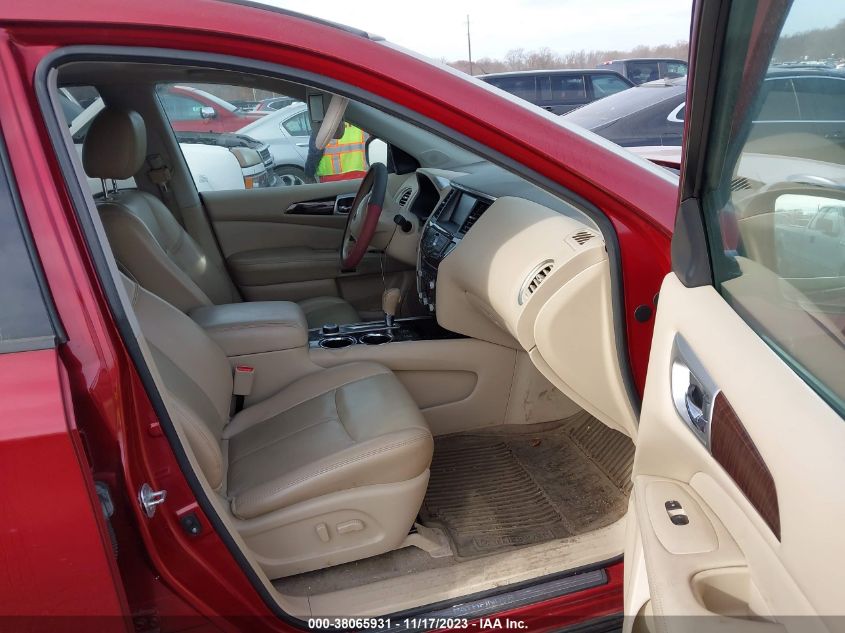 2014 NISSAN PATHFINDER SL - 5N1AR2MMXEC707854