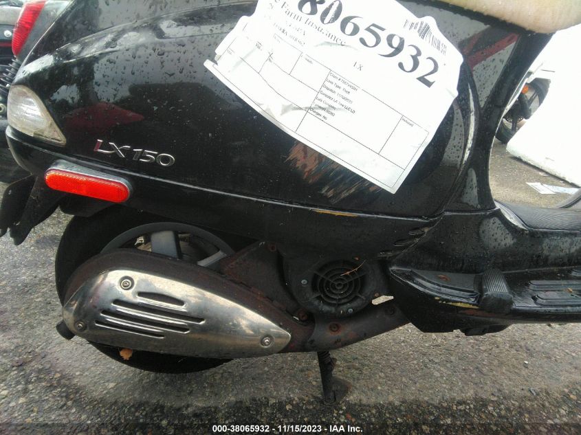 2010 VESPA LX 150 ZAPM448F8A5018562