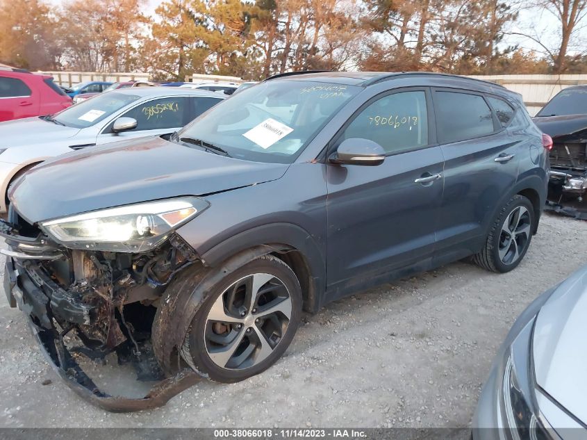 2016 HYUNDAI TUCSON LIMITED - KM8J3CA23GU109743