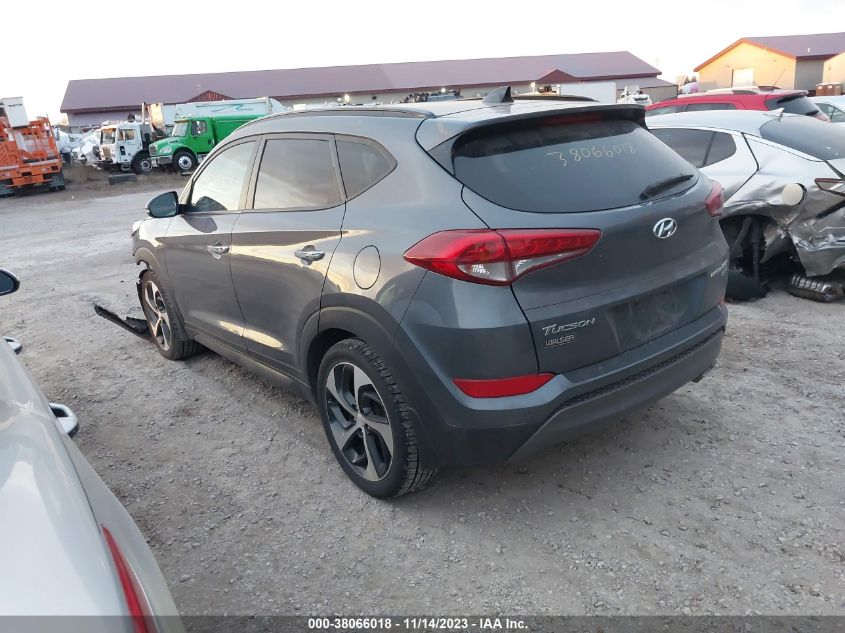 2016 HYUNDAI TUCSON LIMITED - KM8J3CA23GU109743
