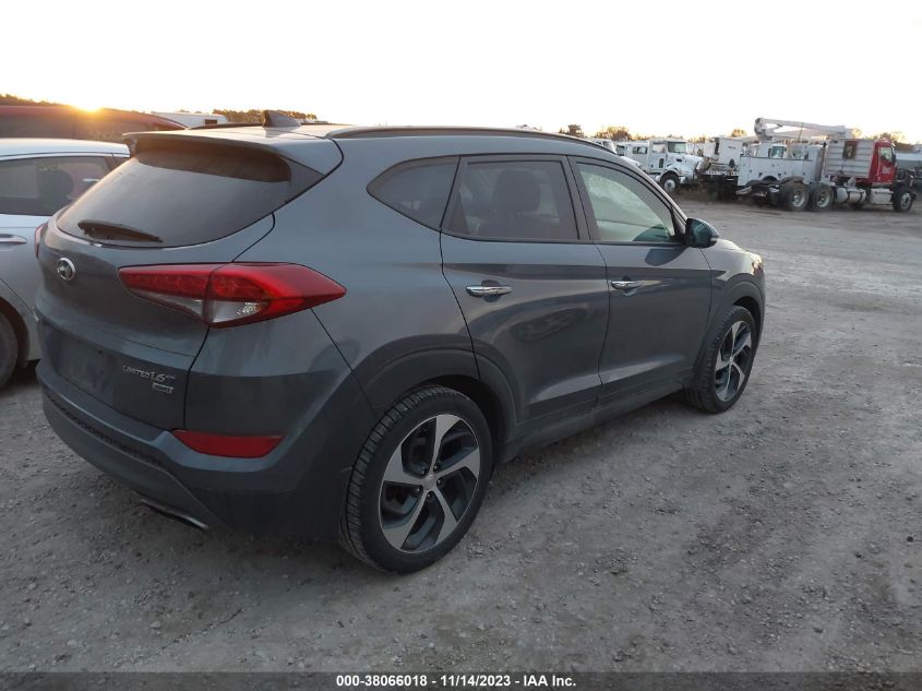 2016 HYUNDAI TUCSON LIMITED - KM8J3CA23GU109743