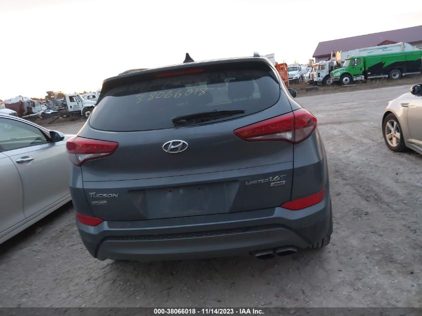 2016 HYUNDAI TUCSON LIMITED - KM8J3CA23GU109743