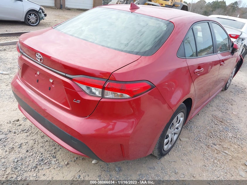 VIN JTDEPRAE7LJ043121 2020 TOYOTA COROLLA LE