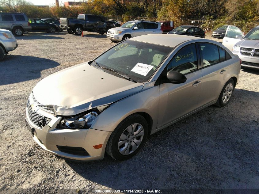 2013 CHEVROLET CRUZE LS AUTO - 1G1PA5SH1D7254429