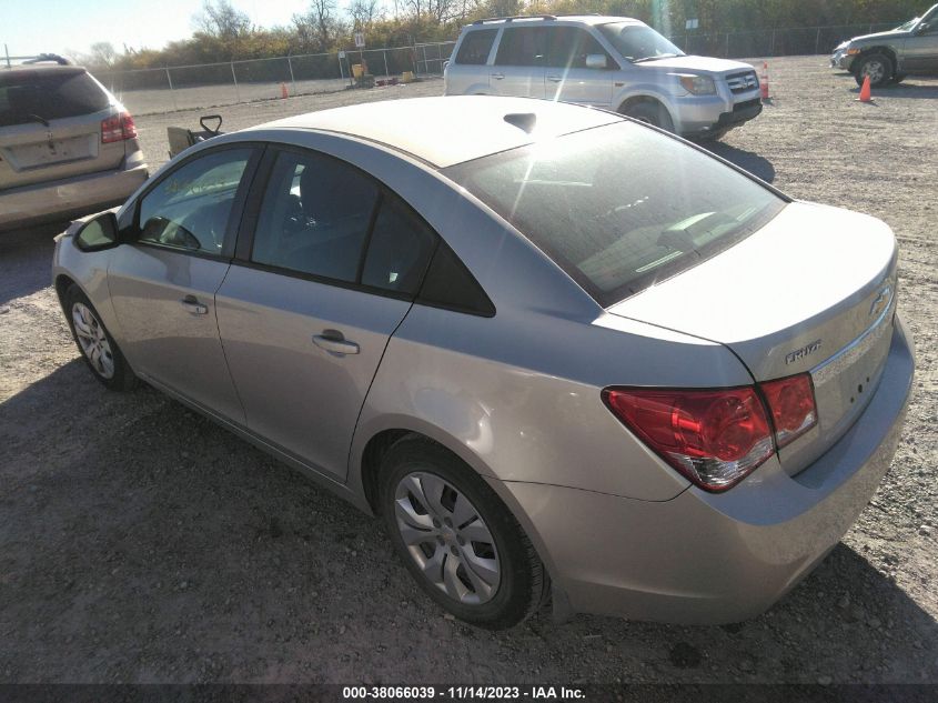 2013 CHEVROLET CRUZE LS AUTO - 1G1PA5SH1D7254429