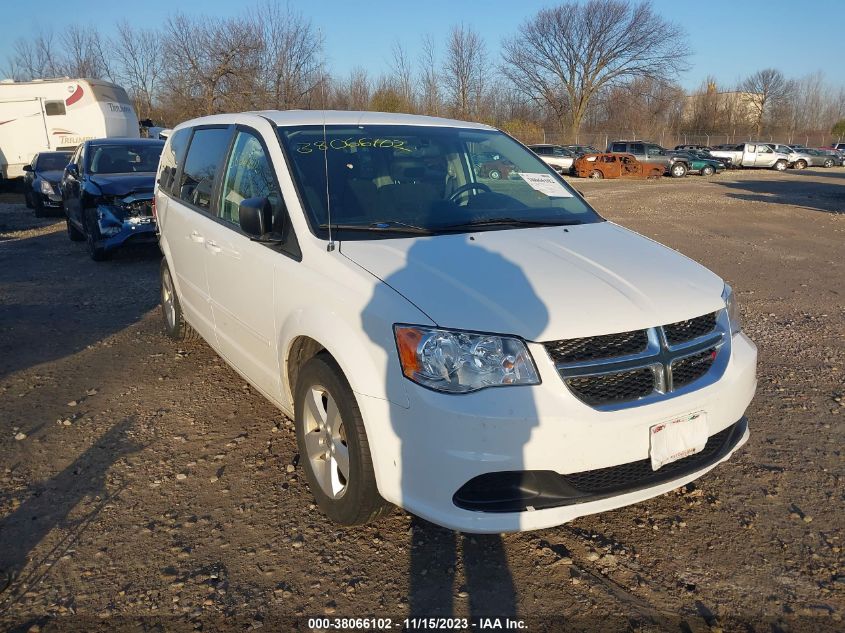 2016 DODGE GRAND CARAVAN SE - 2C4RDGBG8GR108557