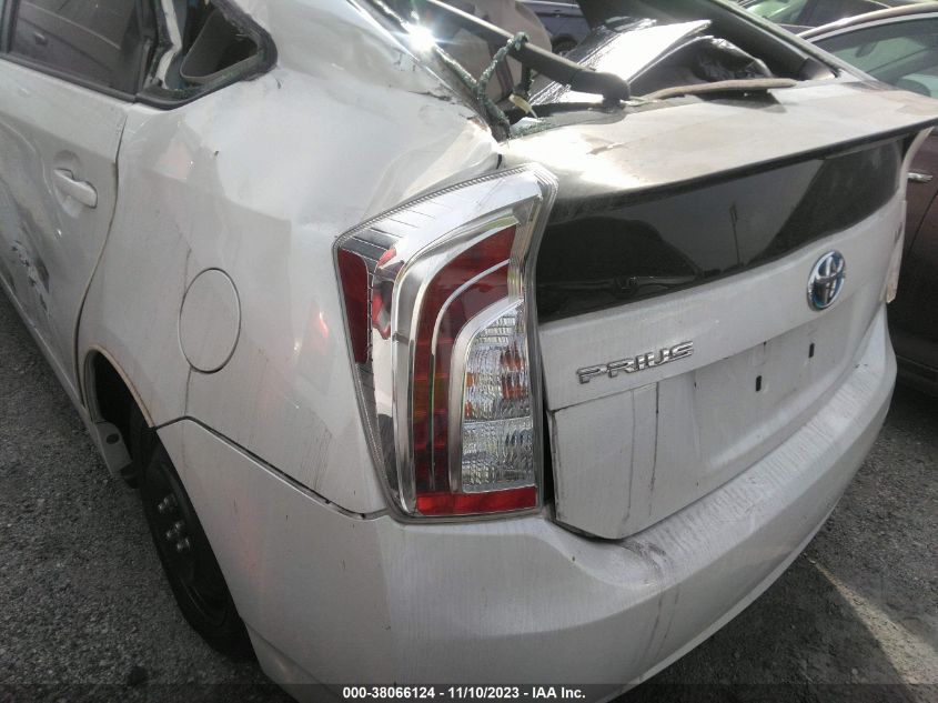 2015 TOYOTA PRIUS FOUR - JTDKN3DUXF0442236