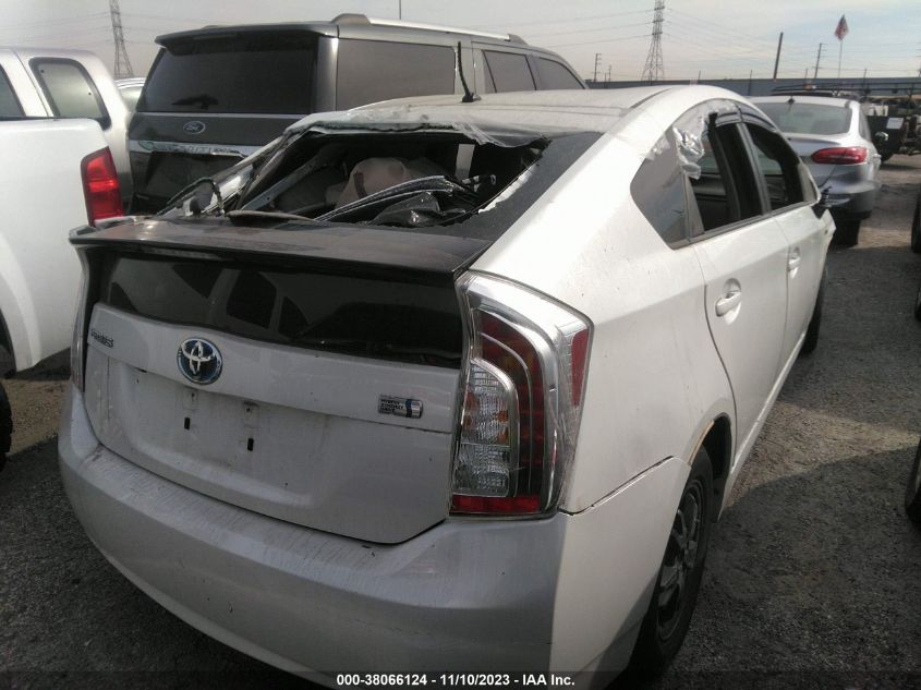 2015 TOYOTA PRIUS FOUR - JTDKN3DUXF0442236