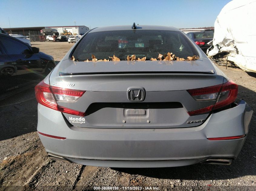 2022 HONDA ACCORD SPORT - 1HGCV1F33NA109125