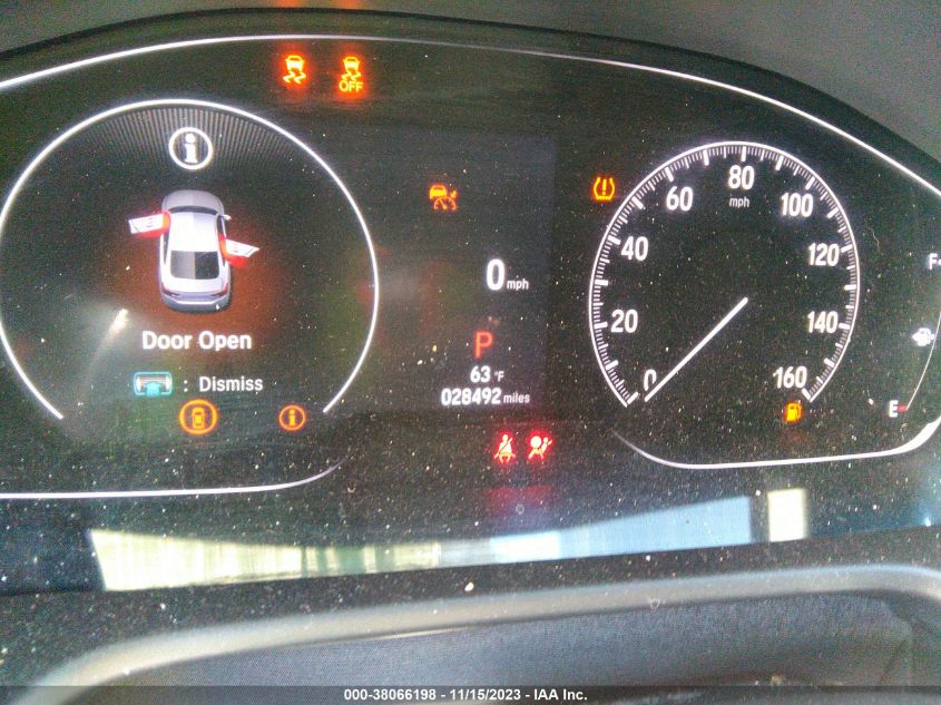 2022 HONDA ACCORD SPORT - 1HGCV1F33NA109125
