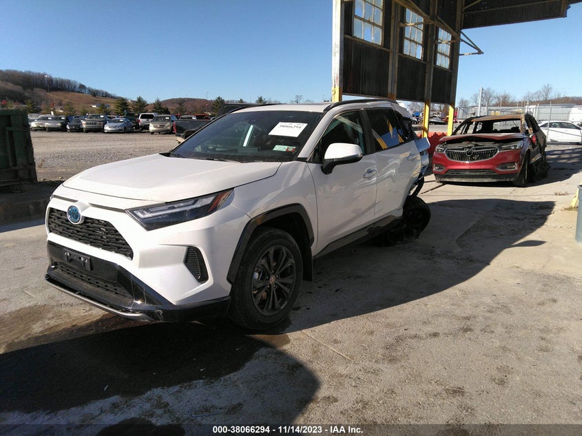 VIN 4T3T6RFV3PU118097 2023 TOYOTA RAV4 SE HYBRID