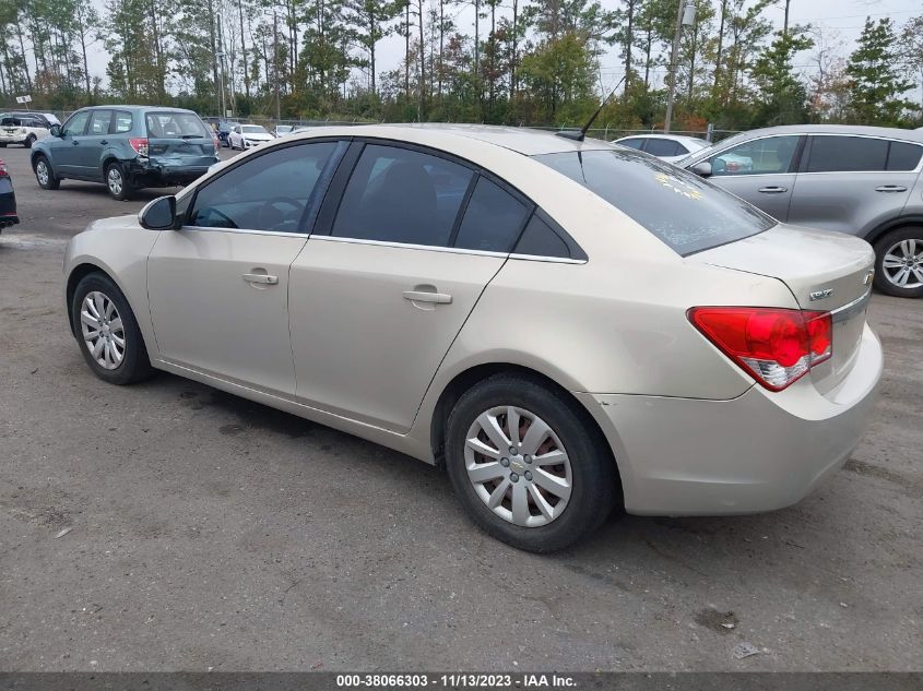 1G1PF5S96B7192694 | 2011 CHEVROLET CRUZE