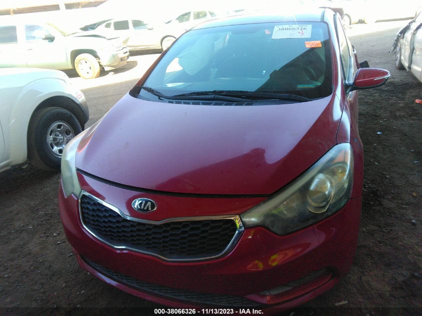 2016 KIA FORTE LX - KNAFX4A6XG5449325