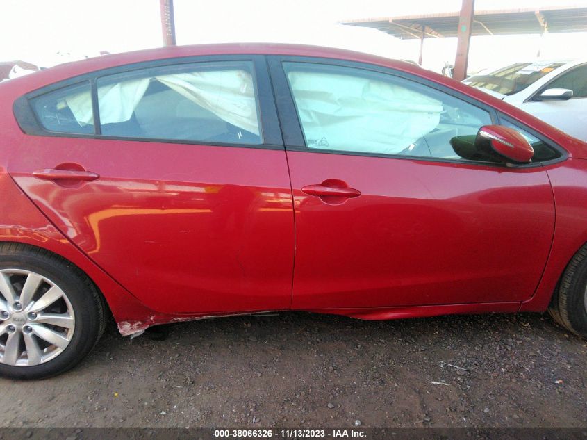 2016 KIA FORTE LX - KNAFX4A6XG5449325