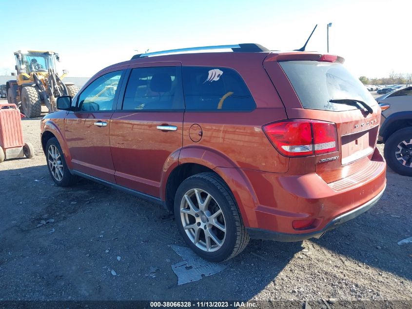 2013 DODGE JOURNEY CREW - 3C4PDCDG5DT610612