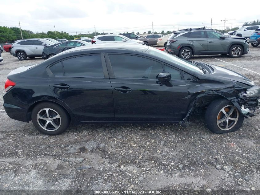 2015 HONDA CIVIC SEDAN SE 19XFB2F71FE107207