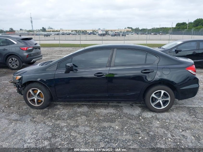 2015 HONDA CIVIC SEDAN SE 19XFB2F71FE107207