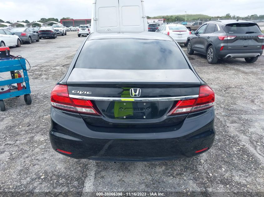 2015 HONDA CIVIC SEDAN SE 19XFB2F71FE107207