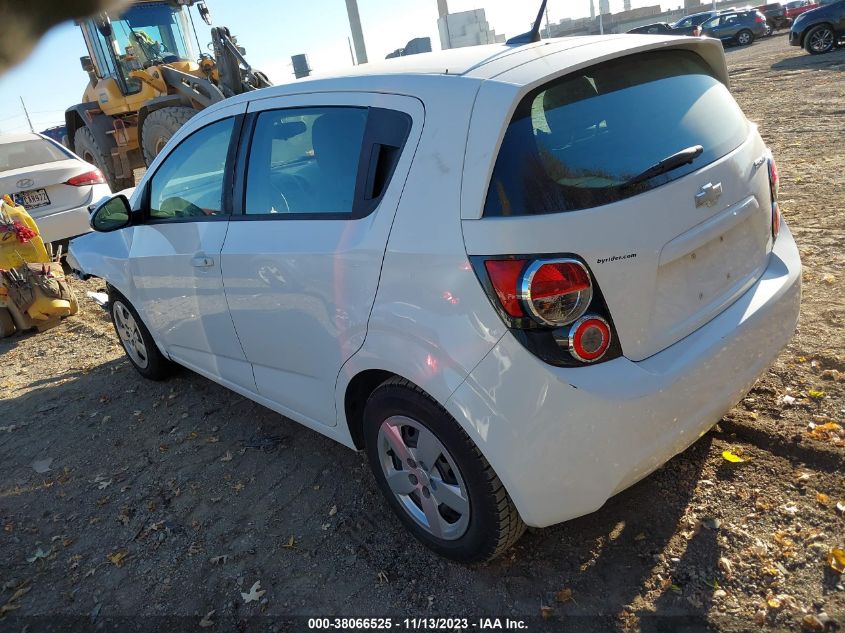 2014 CHEVROLET SONIC LS - 1G1JA6SH3E4169011