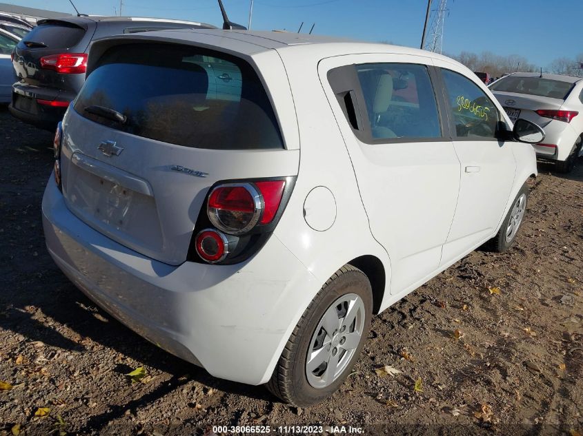 2014 CHEVROLET SONIC LS - 1G1JA6SH3E4169011