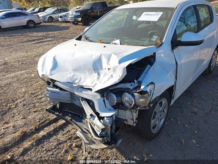 2014 CHEVROLET SONIC LS - 1G1JA6SH3E4169011