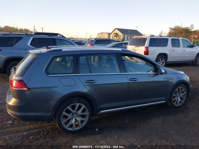 2019 VOLKSWAGEN GOLF ALLTRACK TSI S/TSI SE/TSI SEL 3VWH17AU1KM507643