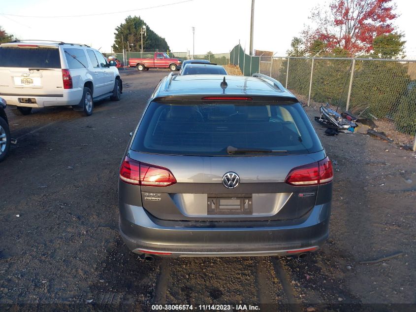 2019 VOLKSWAGEN GOLF ALLTRACK TSI S/TSI SE/TSI SEL 3VWH17AU1KM507643