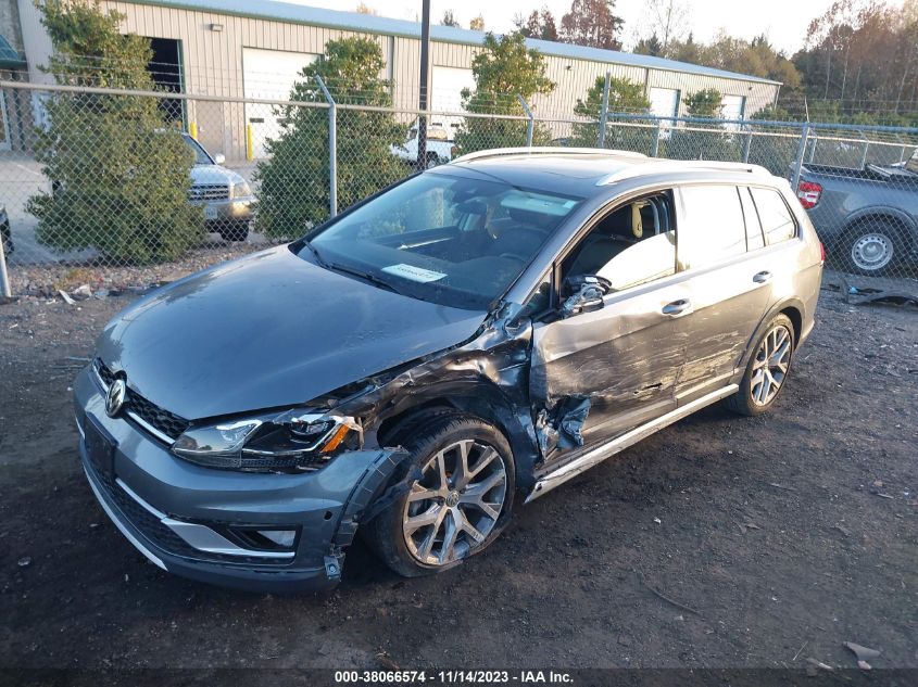 2019 VOLKSWAGEN GOLF ALLTRACK TSI S/TSI SE/TSI SEL 3VWH17AU1KM507643