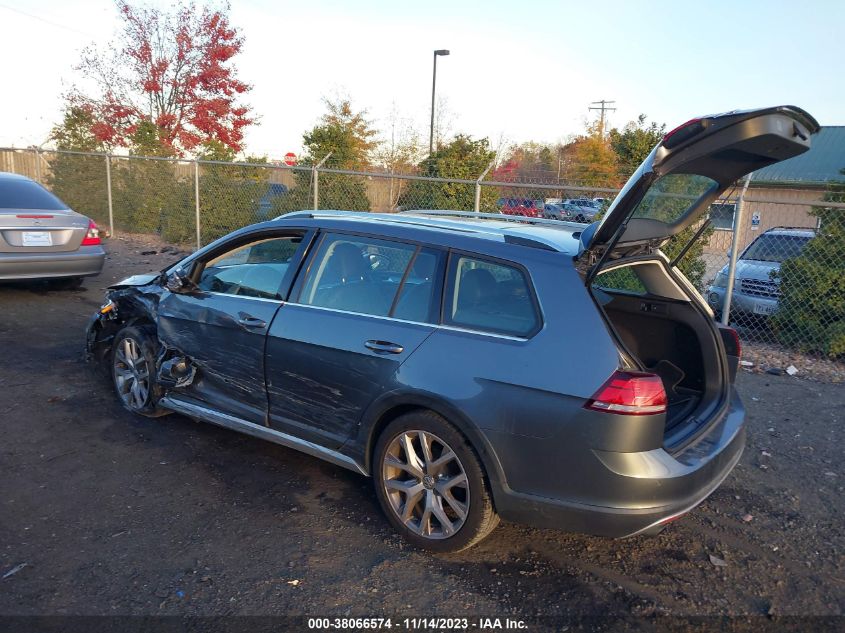 2019 VOLKSWAGEN GOLF ALLTRACK TSI S/TSI SE/TSI SEL 3VWH17AU1KM507643