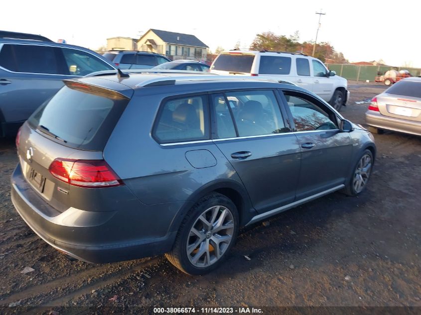 2019 VOLKSWAGEN GOLF ALLTRACK TSI S/TSI SE/TSI SEL 3VWH17AU1KM507643