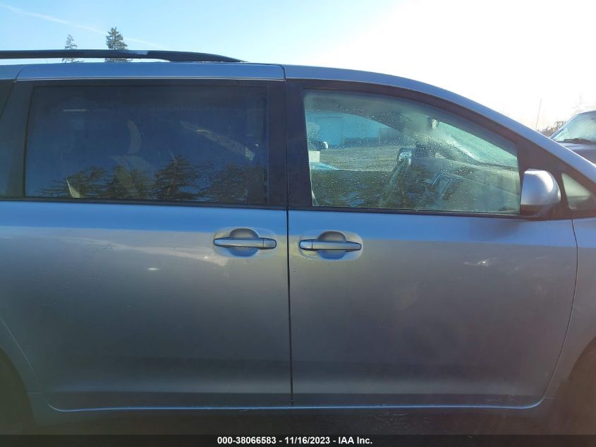 2013 TOYOTA SIENNA LE V6 8 PASSENGER - 5TDKK3DC0DS339482