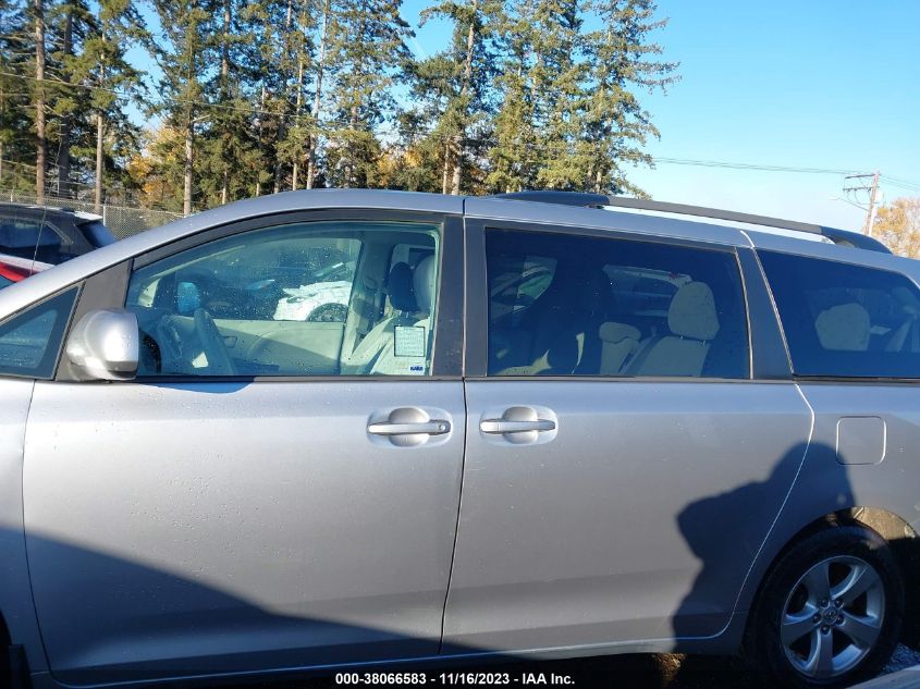 2013 TOYOTA SIENNA LE V6 8 PASSENGER - 5TDKK3DC0DS339482