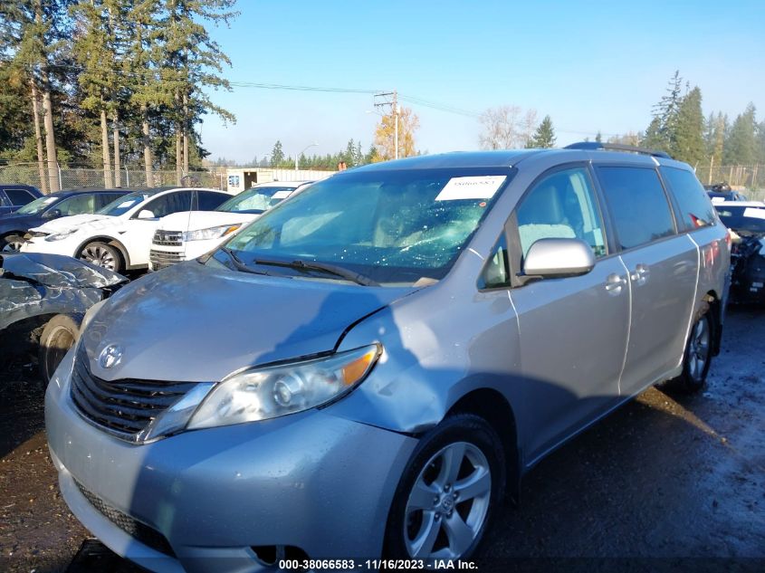 2013 TOYOTA SIENNA LE V6 8 PASSENGER - 5TDKK3DC0DS339482