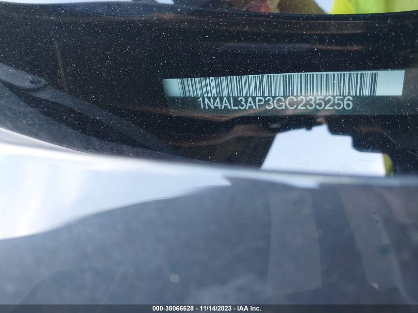 2016 NISSAN ALTIMA 2.5/S/SV/SL/SR - 1N4AL3AP3GC235256