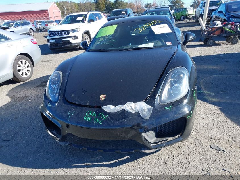 2014 PORSCHE CAYMAN S WP0AB2A88EK192312